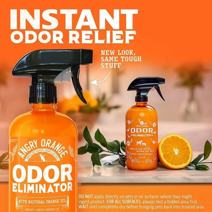 Abgry Orange Odor Eliminator Pet Spray Bottle 250ml