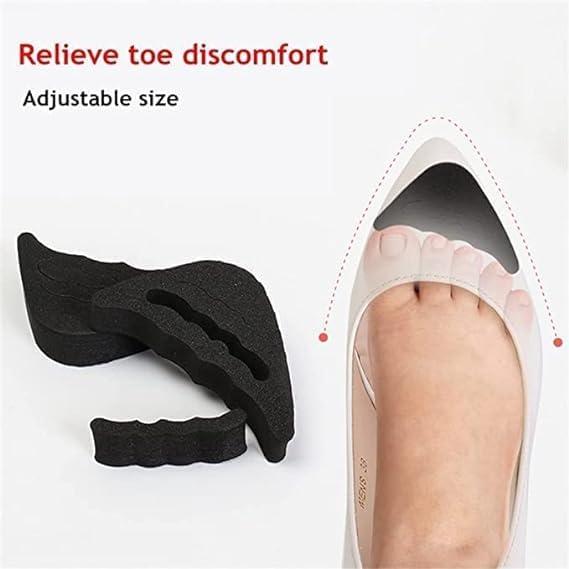 Front Insoles Heel Grips Liner Insert Women High Half Fore foot Toe Plug Cushion Pain Relief Protector Big Shoes