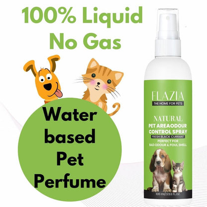 FLAZIA Pets Natural Pet area Odour Control Spray (100 ML) Pack of 1