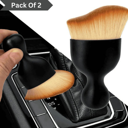 Car Interior Dust Brush(Pack Of 2)